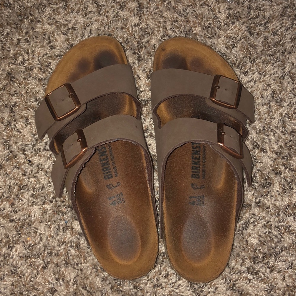 Mocha Birkenstocks